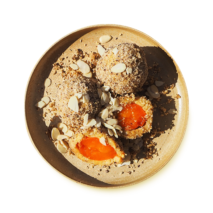 MERUŇKOVÉ TOFU KNEDLÍKY